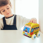 Karma Solutions Fabric Pull Back Car & Bus