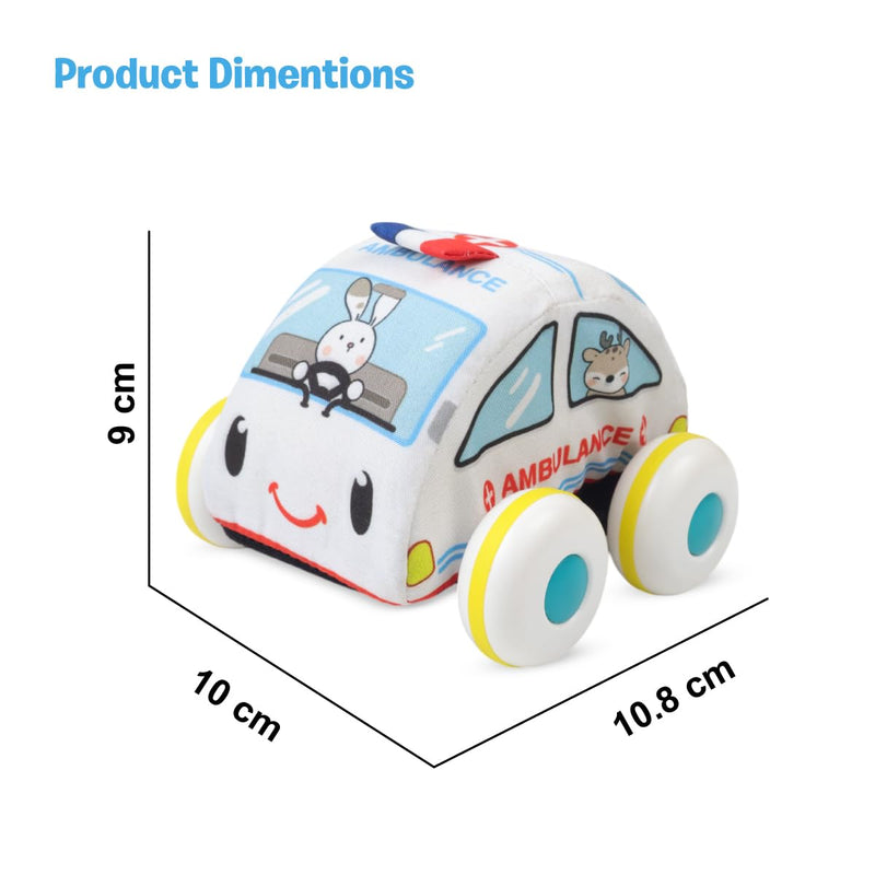 Karma Solutions Fabric Pull Back Car & Bus