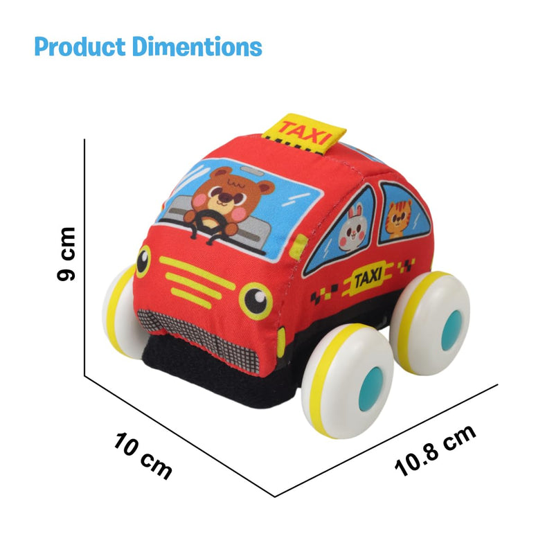 Karma Solutions Fabric Pull Back Car & Bus