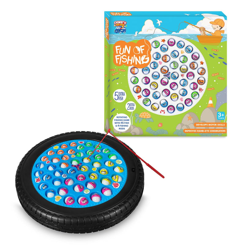Karma Solutions Fishing Game Big -Multi Color