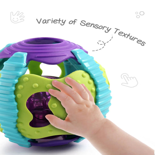 Karma Solutions Premium Musical Sensory Grasping Rattle Ball-Musical Toys-Karma Solutions-Toycra