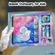 Kawaii Astro Leo & Galileo Stationary Set