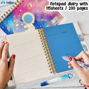 Kawaii Astro Leo & Galileo Stationary Set