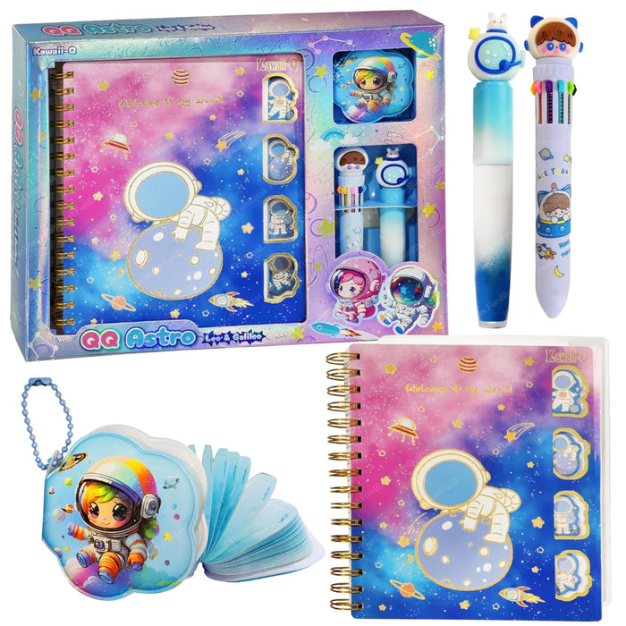 Kawaii Astro Leo & Galileo Stationary Set-Stationery-Bright International-Toycra