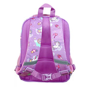 Kawaii Cute Purple unicorn Theme School Bag For Kids