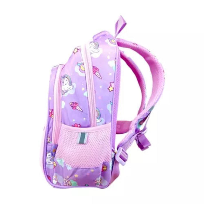 Kawaii Cute Purple unicorn Theme School Bag For Kids-Backpack-Bright International-Toycra