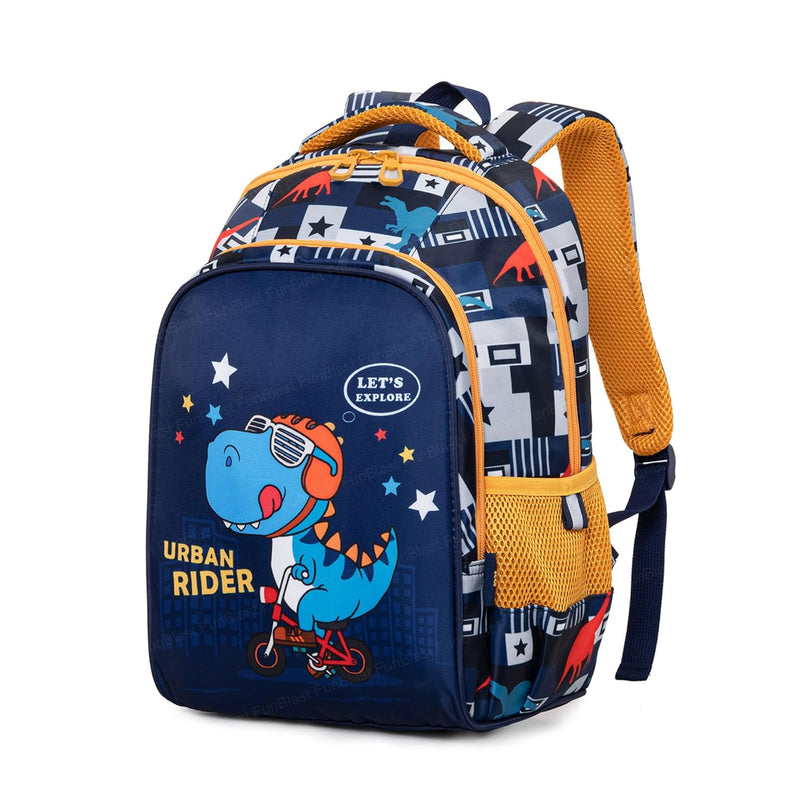 Kawaii Dinosaur Let's Explore Design School Backpack
