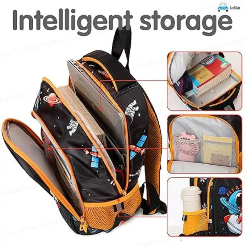 Kawaii Fly To Space Design School Bag