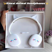 Kawaii Kiki Animal Design Wired Headphones