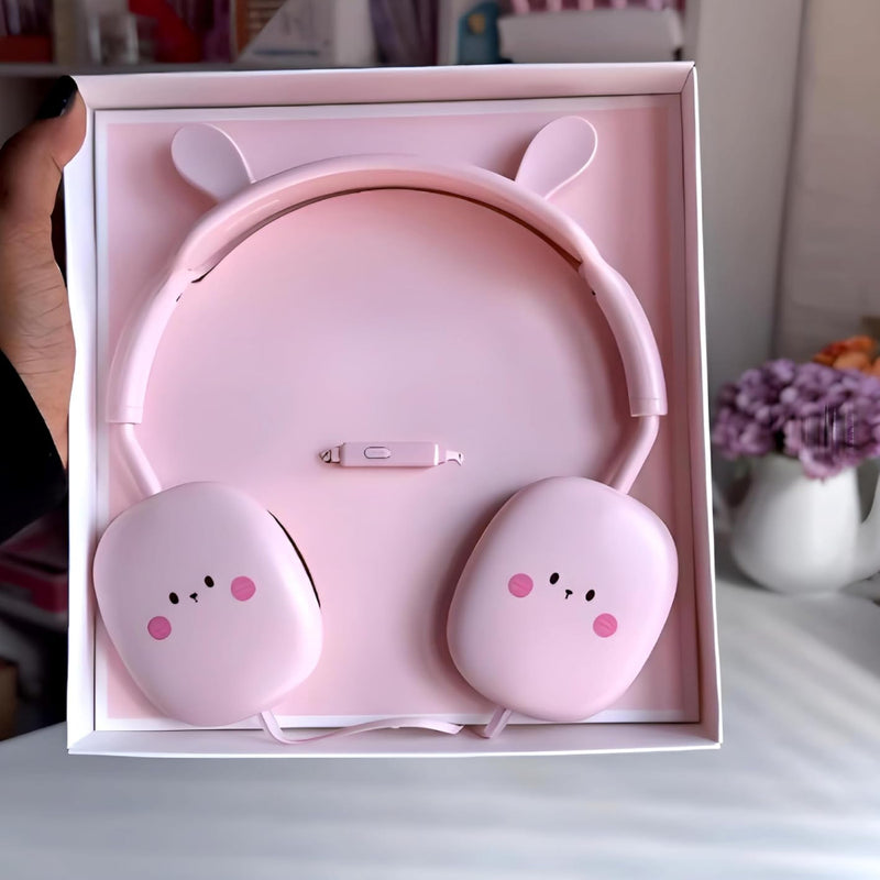 Kawaii Kiki Animal Design Wired Headphones