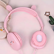 Kawaii Kiki Animal Design Wired Headphones