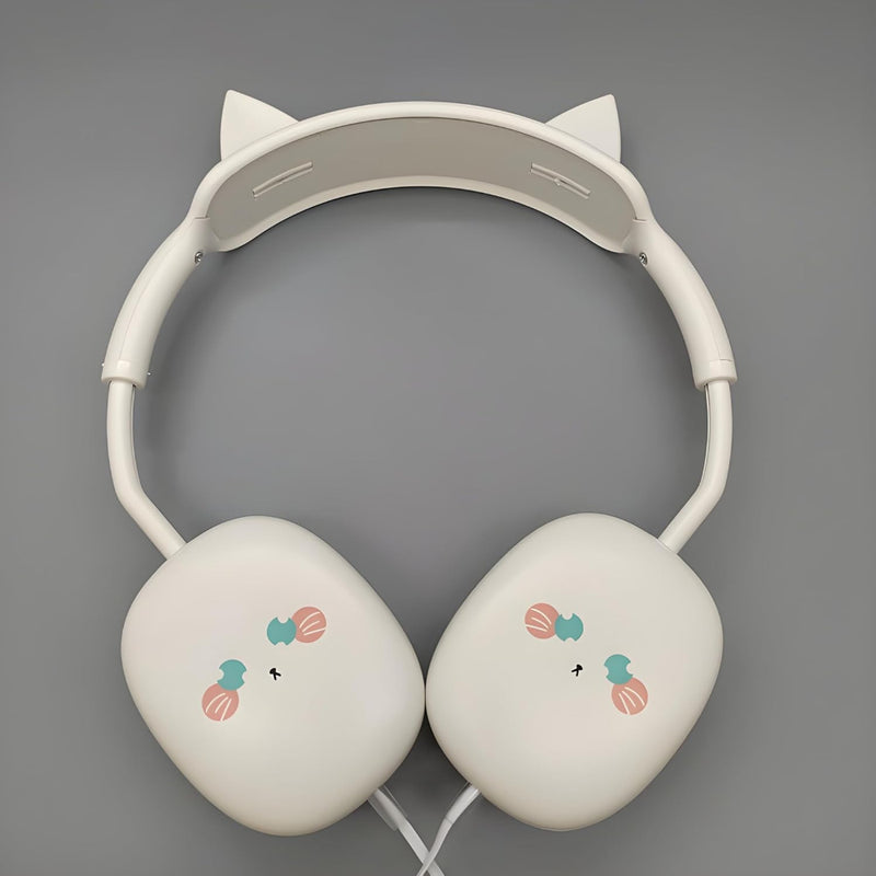 Kawaii Kiki Animal Design Wired Headphones