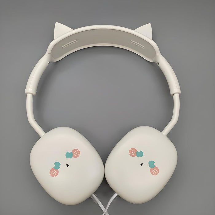 Kawaii Kiki Animal Design Wired Headphones-Electronic Toys-Bright International-Toycra