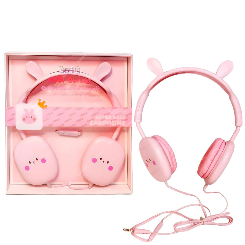 Kawaii Kiki Animal Design Wired Headphones
