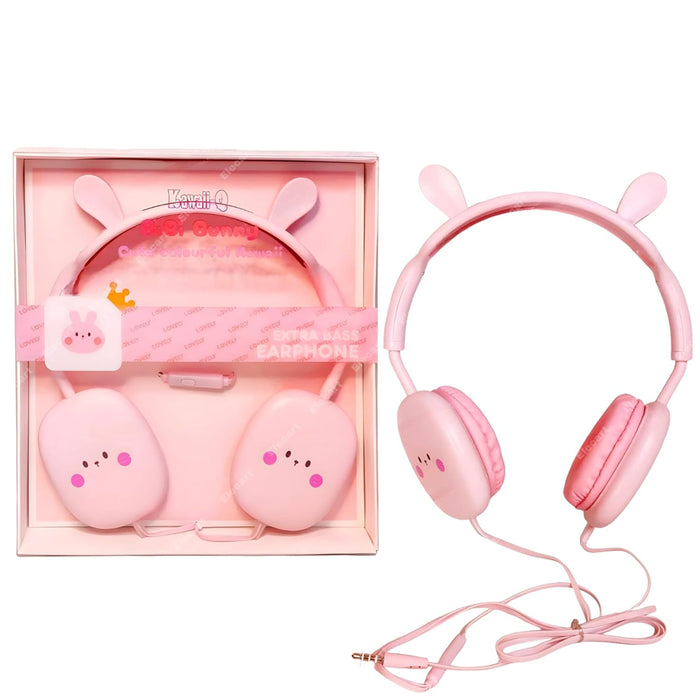 Kawaii Kiki Animal Design Wired Headphones-Electronic Toys-Bright International-Toycra