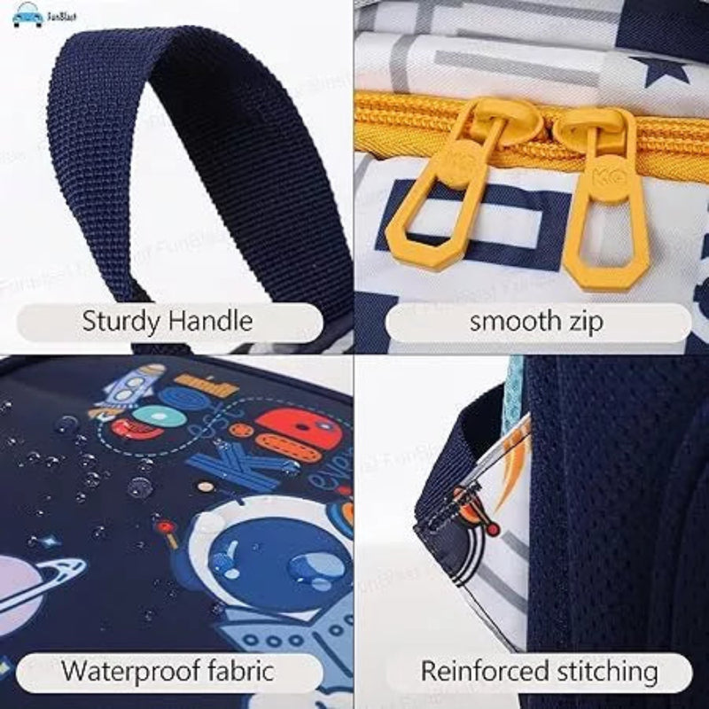 Kawaii Rocket Design School Bag