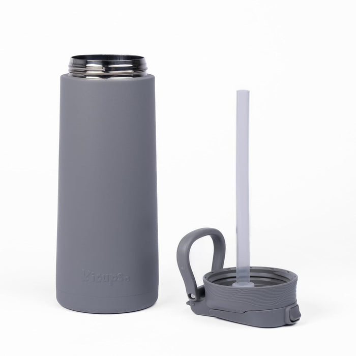 Kicups FlexiFlow Stainless Steel Water Bottle 750ml-LunchBox & Water Bottles-Kicups-Toycra