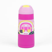 Kicups Grip Flow Stainless Steel Insulated Straw Bottle with Slider Lid