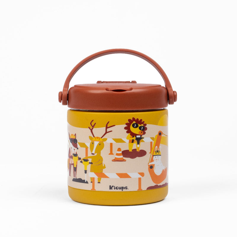 Kicups Joyful Jar Stainless steel insulated food jar