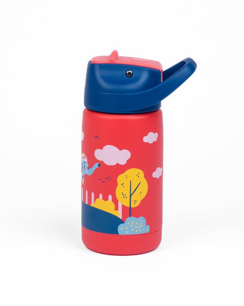 Kicups Little Cup Stainless steel insulated straw bottle with slider lid