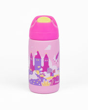 Kicups Little Cup Stainless steel insulated straw bottle with slider lid