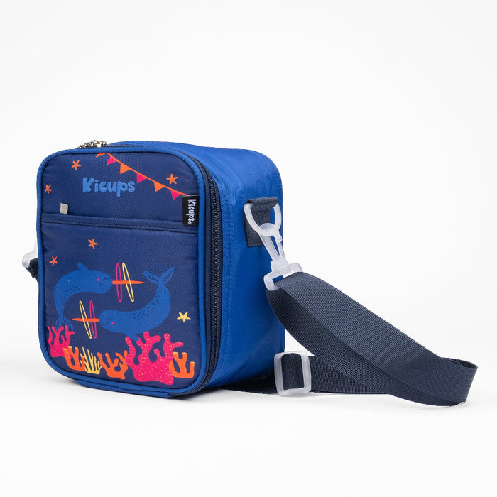 Kicups Munch Bag ™ (Fin Fiesta)-Back to School-Kicups-Toycra
