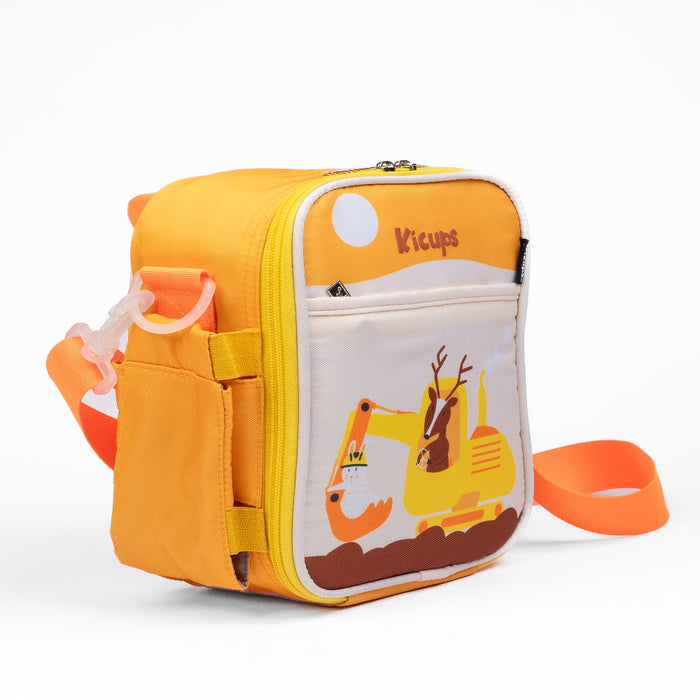 Kicups Munch Bag (Little Builders)-Back to School-Kicups-Toycra