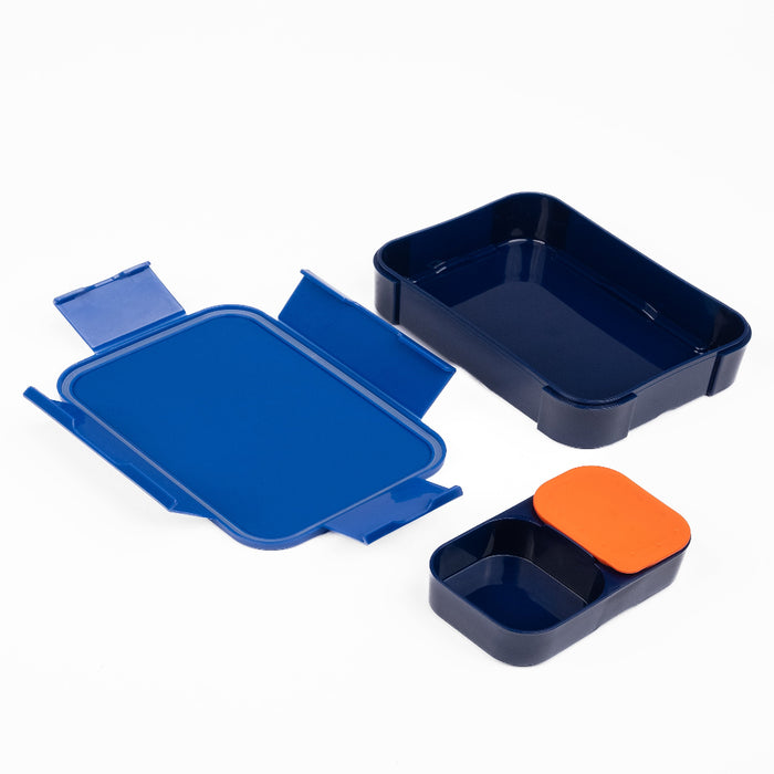 Kicups Munchie Magic Snack Box (Fin Fiesta)-LunchBox & Water Bottles-Kicups-Toycra