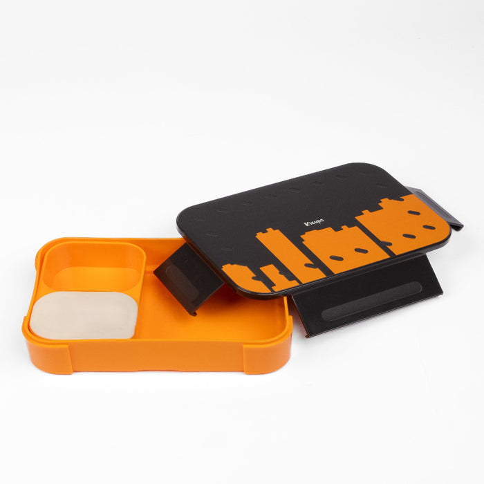 Kicups Munchie Magic Snack Box (Little Builders)-LunchBox & Water Bottles-Kicups-Toycra