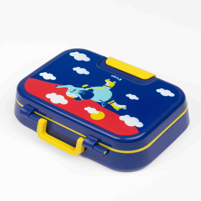Kicups Tummy Treat Lunch box (Jungle Gym)-LunchBox & Water Bottles-Kicups-Toycra