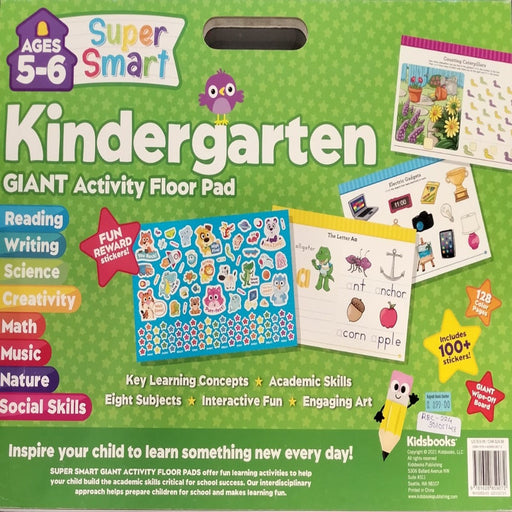 Kindergarten Giant Activity Floor Pad-Activity Books-RBC-Toycra