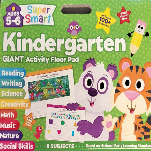 Kindergarten Giant Activity Floor Pad-Activity Books-RBC-Toycra