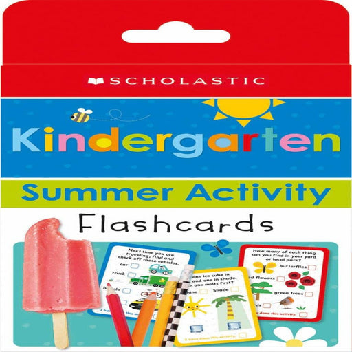 Kindergarten Summer Activity Flashcards-Flash Cards-Sch-Toycra
