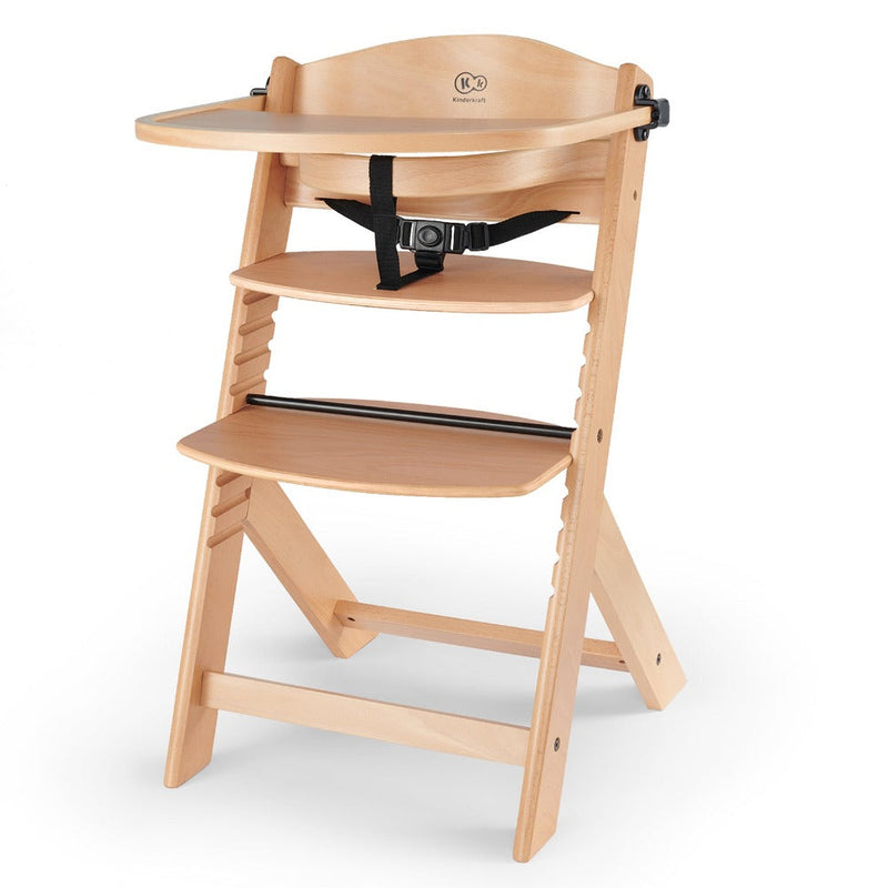 Kinderkraft Enock Highchair ( Cushion + Safety Harness + Tray Included)