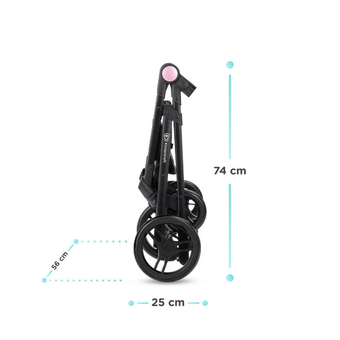 Kinderkraft Lite Up Pushchair/Stroller-Stroller-Kinderkraft-Toycra