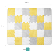 Kinderkraft Luno Foam Puzzle Mat
