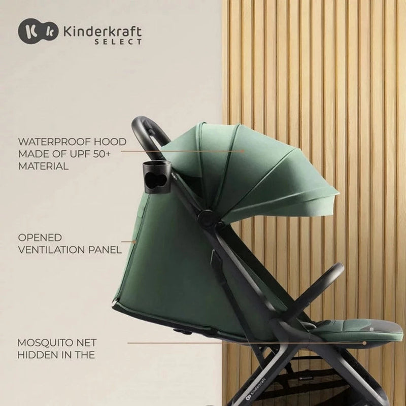 Kinderkraft NUBI 2 Automatic Folding Stroller
