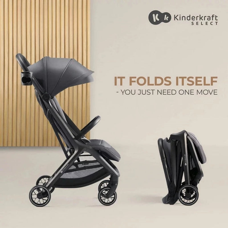 Kinderkraft NUBI 2 Automatic Folding Stroller
