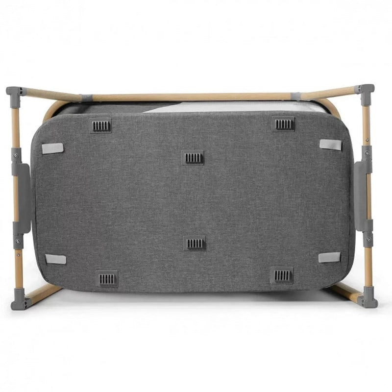 Kinderkraft Sofi Travel Cot With Playpen Function Grey