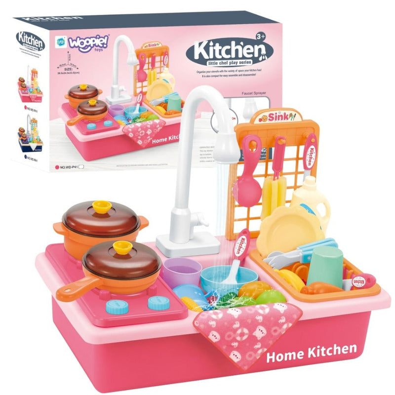 Kitchen Little Chef Play Sink Series