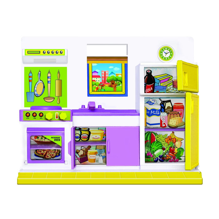 Kitchenette – Deluxe Pretend Play Kitchen Set for Kids (Ages 2–4 Years)-simple-Toymate-Toycra
