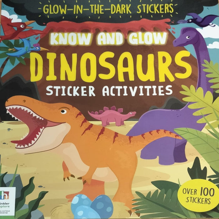 Know And Glow Sticker Activities Book-Sticker Book-KRJ-Toycra