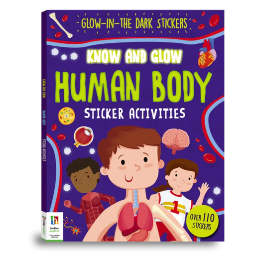 Know And Glow Sticker Activities Book-Sticker Book-KRJ-Toycra