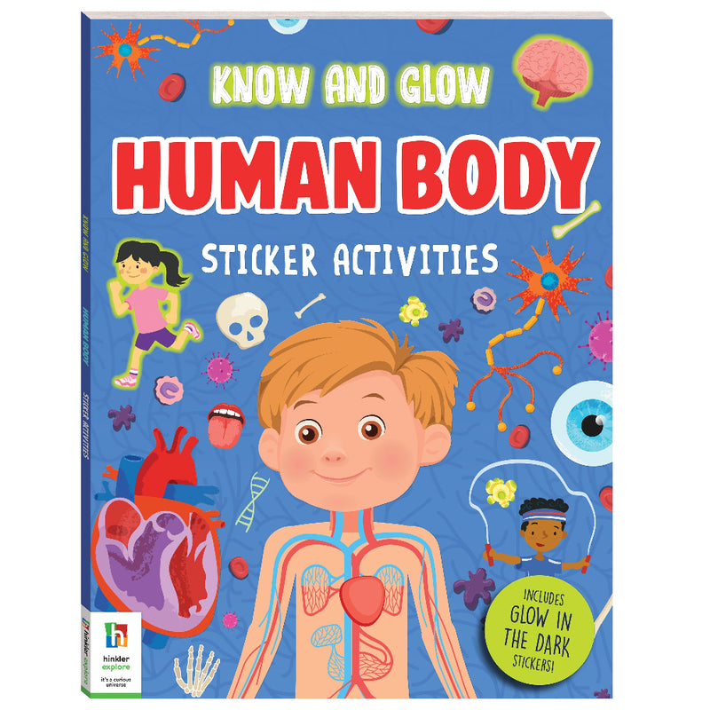 Know And Glow Sticker Activities Books