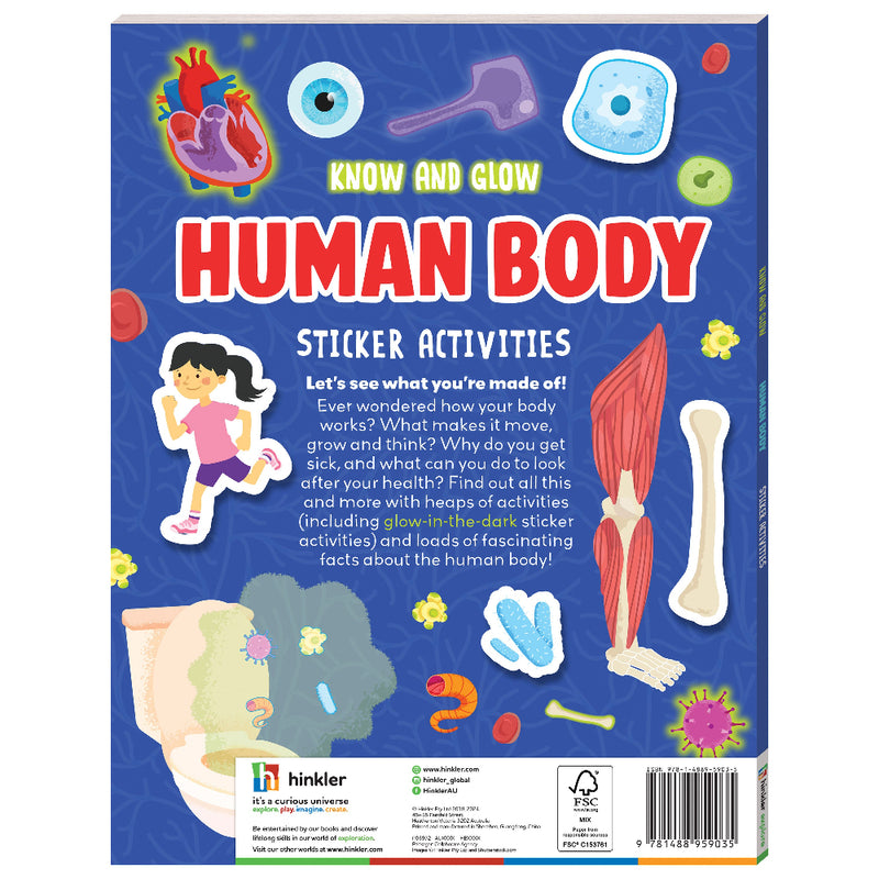 Know And Glow Sticker Activities Books