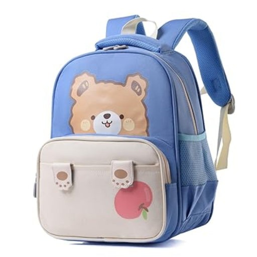 KokoRo Kids Apple Bear Backpack for Kids -Blue-Back to School-Bright International-Toycra