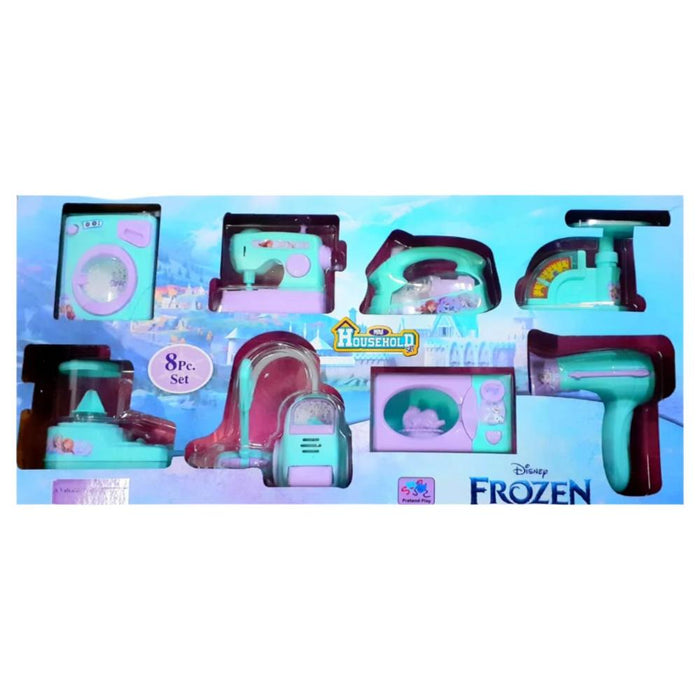 Kriiddaank Frozen Mini Household Set-8 Pcs-Pretend Play-Khushi Export-Toycra