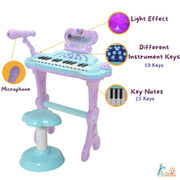 Kriiddaank Frozen Themed Little Pianist Keyboard