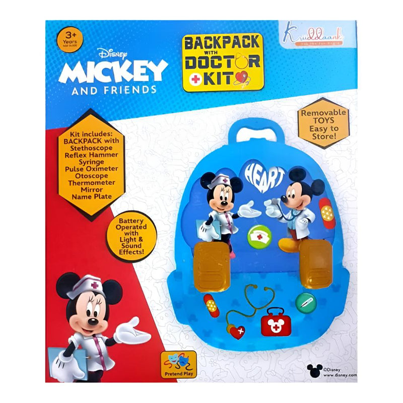 Kriiddaank Mickey Backpack With Doctor Kit
