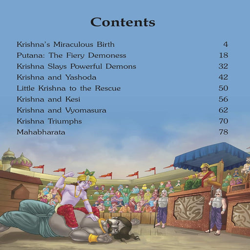 Krishna The Adorable God-Mythology Book-Ok-Toycra